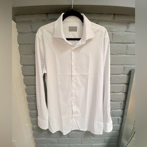 Perry Ellis slim fit ‘The Tech Shirt’ color white
